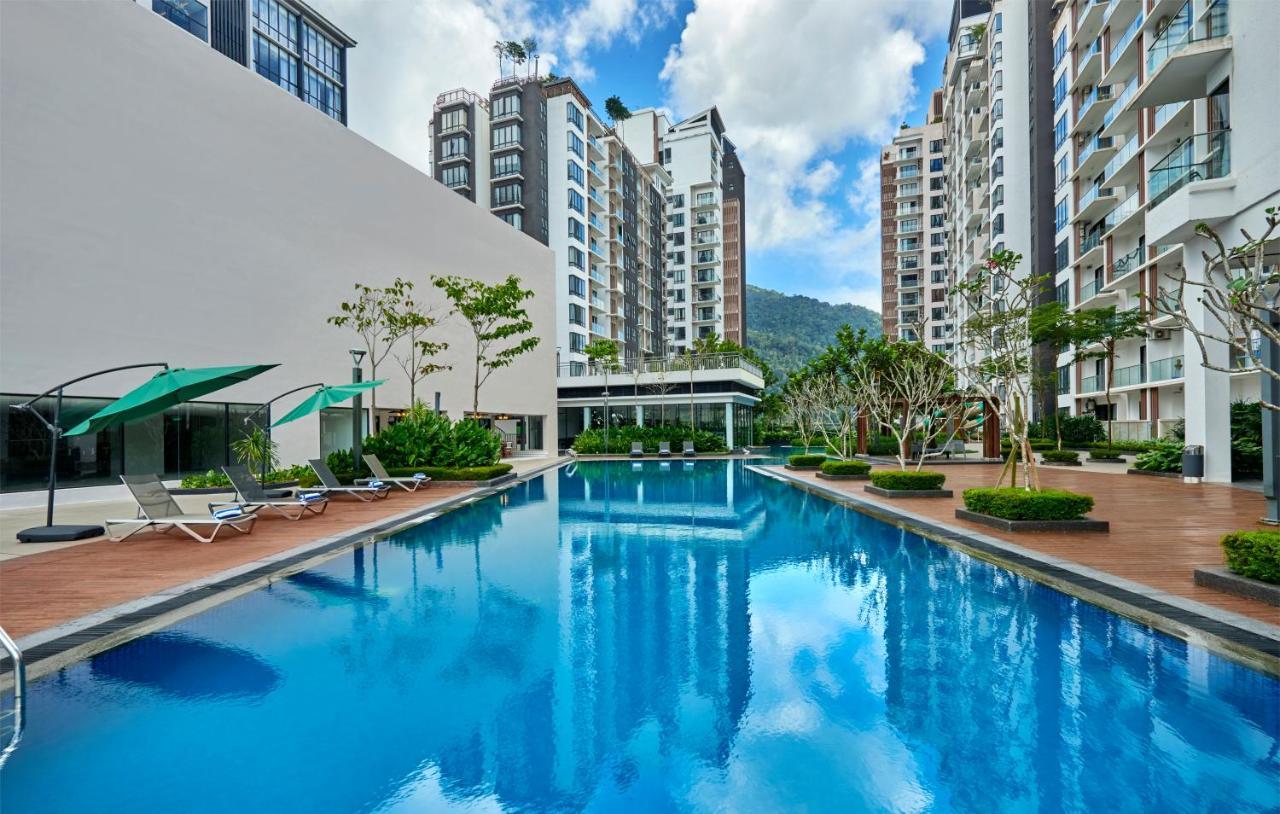 Pangsapuri 80 m² dengan 2 bilik tidur dan 2 bilik mandi peribadi di Gohtong Jaya Genting Highlands Luaran gambar